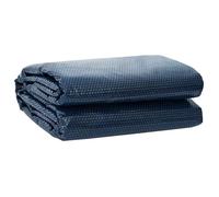 vidaXL Couverture de piscine solaire extra-épaisse Ø 417 cm, 400 μm, PE rond