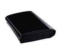 Bâche de Bassin de Jardin Memb 0,2 mm d'épaisseur, Film Noir imperméable et Flexible pour bassins extérieurs préfabriqués (10 x 15 m / 32,8 x 49,2 pi)