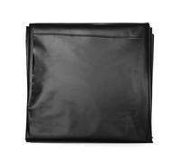 Bâche de bassin résistante noire 6 x 8 m, flexible, 0,12 mm d'épaisseur, anti-UV, pour bassin à carpes koï, jardin et piscine, doublure imperméable durable pour utilisation en extérieur