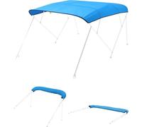Bâche de bateau de rechange, store bateau, Bimini Top pour bateaux 231-244cm en bleu