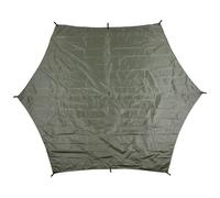 Bâche de bivouac Hexagon-Tarp 340x310 cm MFH - Olive