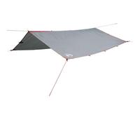 Bâche de camping gris et orange 360x294 cm imperméable