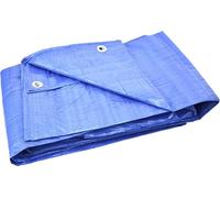 Bâche de couverture BSD - Bâche de couverture étanche, bâche en tissu, bâche de protection - Léger - Bleu - 50g/m ? - 12x15m