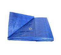 Bâche de couverture BSD - Bâche de couverture étanche, bâche en tissu, bâche de protection - légère - bleue - 50g/m ? - 12x18m