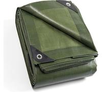 Bâche de couverture étanche 4m x 4m Vert 160g/m² GUARD SHIELD UV-stabilisé Résistant à la moisissure