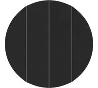 vidaXL Housse de Piscine Ronde Noir Polyéthylène Ø 458 cm