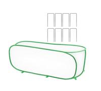 Bâche de lit surélevée - Filet portable - 120 x 60 cm - Pliable | Filet de protection des plantes pour parterres surélevés, vergers, légumes, fruits, cultures, semis et fleurs