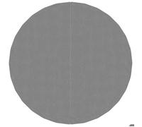 Bâche de piscine géotextile - Ø244 cm - vidaXL - polyester - gris clair - iac94r