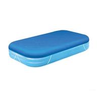 Bâche de piscine rectangulaire en polyéthylène, anti-poussière, imperméable, avec 3 couches de stabilisateurs UV (262 x 175 cm)