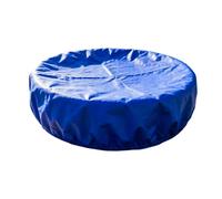 Bâche de piscine ronde anti-poussière et indéchirable avec cordon de | Easy Set Bâche de piscine gonflable pour jardin, cour, pelouse, prairie, porche