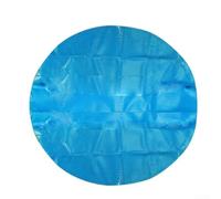 Bâche de piscine ronde imperméable en polyéthylène résistant à la poussière avec cordon de serrage pour piscines gonflables extérieures de 1,5 m, 2,4 m, 3 m, 3 m de diamètre (3 m)