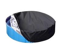 Bâche De Piscine Ronde | Imperméable et coupe-vent avec cordon de serrage en tissu Oxford - Housse Anti-Poussière Pour Piscine De Jardin | Pour Jardin, Cour, Arrière-Cour, Pelouse, Parc, Hautes Et Bas