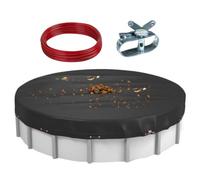 Bâche de Piscine Ronde Protection Anti-UV, Anti-Poussière et Imperméable | Bassin Hivernage Bâche Extérieur Jardin Terrasse Jardin Cour Terrasse Maison Plage Quai Été
