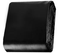 Bâche de protection, 150 g/m², robuste, résistante à la déchirure, revêtue des deux côtés, dimensions 2x4 mètres, couleur noir profond