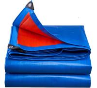 Bâche de protection 300 × 500 cm – 180 g/m² PE – Imperméable et résistante aux intempéries – Bleue – Bâche de chantier pour meubles de jardin, piscine, bois, voiture et bateau