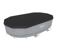Bâche de protection 4 saisons pour piscine tubulaire Power Steel ovale 4,27 x 2,50 m - Bestway