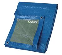 Bâche de protection 4x5 mètres, 65 g/m², légère et imperméable, avec œillets en aluminium