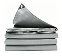 Bâche de Protection 660 x 800 cm Polyéthylène 120G M² Imperméable Bâche Industrielle Renforcée, Légères, Multi-Usages pour Jardin, Camping, Bois, Voiture, Argent