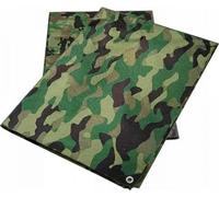 Bâche de protection - Bâche en tissu - 5 x 8 m - Très résistante - Imperméable - Résistante aux UV - Bords renforcés - Œillets métalliques