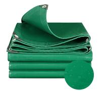 Bâche de Protection - Bache Étanche 1 x 3.5 m Ultra Résistante 500 G/M², Étanche, Peut Être Personnalisé Bache Exterieur Impermeable pour Bois Housse de Protection, Vert