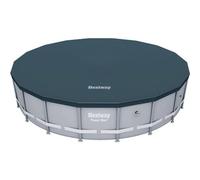 Bestway 58039 Bâche 4 Saisons pour Piscine Hors Sol Ronde Diamètre 549 cm