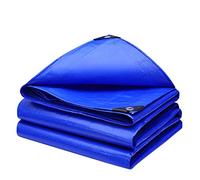 Bâche de protection bleue robuste 2 m x 4 m/2,5 m x 2 m/2,5 m x 2,5 m/4 m x 5 m pour voiture, jardin, maison, protection imperméable contre la poussière, la pluie et la neige (personnalisable)(2.5x4m)