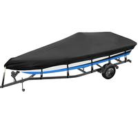 Bâche de protection de qualité supérieure (l x p) 350 x 150 cm - Pour bateau pneumatique - 900 D - 500 g/m² - Résistance à l'eau : 6 000 mm - Noir