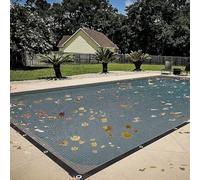 Bâche de protection d'hiver pour piscine creusée et hors sol 5 x 10 m/6 x 12 m