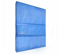 KOTARBAU® Bâche de Protection Extérieur - Polyéthylène - 2 x 2 m - Bleu - 75 g/m² - Bâche avec œillets - Anti UV - Toile de Protection - Couverture Impermeable Exterieu