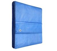 KOTARBAU® Bâche de Protection Extérieur 8 x 12 m, Bleu, 60 g/m² | Polyéthylène, Bâche Anti UV, Bache Remorque, Bache Impermeable Exterieu