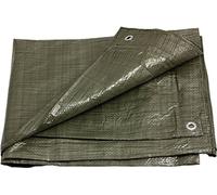 Bâche de protection Levior en PE, 70 g/m², verte Dimensions : 10 x 15 m