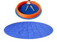 Bâche de protection pour fond de piscine | Rembourrage rond imperméable résistant - Tapis sous-sol | Pour extérieur, jardin, pelouse, cour, terrasse, meubles, équipement , , ciment