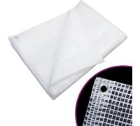 Bâche de protection pour meubles Leno 140 g/m² 8x12 m Blanc DE13082