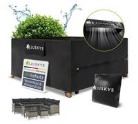 Bâche de Protection pour Mobilier de Jardin Juskys CoverSafe Pro - 200 x 200 x 90 cm - Imperméable