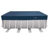 Bâche de protection pour piscine INTEX 400 x 200 cm rectangulaire Deluxe avec débord de 20 cm 28079