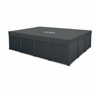 Bâche de protection pour piscine Intex Graphite ou Sequoia - Piscine rectangulaire 6,00 x 3,00m
