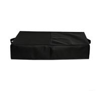 Bâche de protection résistante aux intempéries pour plateforme de sport à domicile - 38 x 58 x 12 cm - Noir - 420D