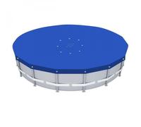 Linxor - Bâche de Protection réversible 4 Saisons pour Piscine Hors Sol - 150 GSM - Bleu et Gris - Plusieurs Formes et Tailles