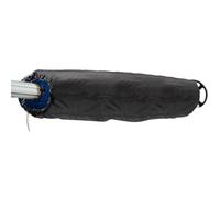 Bâche de protection robuste pour enrouleur de piscine - Couverture solaire imperméable pour piscines hors sol et creusées | Rangement de volet roulant avec clips, roues, disponible en tailles de 4,9 m