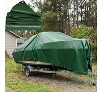 Bâche de protection, toile avec œillets, tissu PVC 420g/m², imperméable, résistante à la déchirure, bâche de protection pour bateaux, bois, piscines, mobilier de jardin, trampolines, couleur verte, di