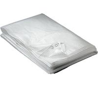 Bâche de protection transparente 160 g/m² 4 x 6 m