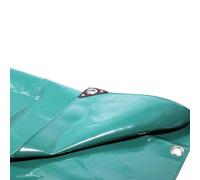 Bâche de Protection Verte en PVC avec œillets 4 x 5 (20m²), 650 g/m², résiste aux UV, imperméable, indéchirable, pour camions ou Industrie