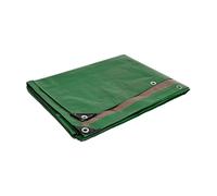 Bâche de protection verte "HQ250" 250g/m² 3x5m TECPLAST