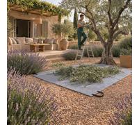 Bâche de ramassage déchets verts 3 x 6m