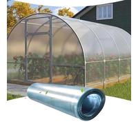 Bâche de rechange en polycarbonate résistant aux UV pour serre - Panneau de toit en plastique durable - 0,5 x 9 m - Parfait pour le jardinage tout au long de l'année