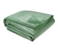 Probache - Bâche de Rechange 130 GR/m² pour Serre Tunnel 18m² Verte CRIMÉE