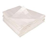 IDMARKET Bâche de rechange 130 gr/m² pour serre 18M² blanche 4 saisons CRIMÉE
