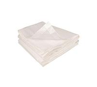 Bâche de rechange pour serre de jardin tunnel 18m² 6 x 3 x 2 m anti-UV avec porte et fenêtres CRIMEE blanche