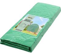 Bâche de remplacement en PE pour serre, bâche de rechange pour serre, transparente, verte | 400 x 300 x 200 cm | 4,8 kg | résistante aux intempéries