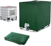 Bâche de Réservoir d'eau - IBC - 1000L - Tissu Oxford 210D - Anti UV - Vert